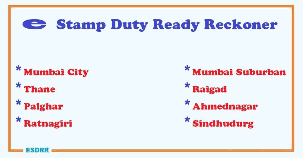 Ready Reckoner Mumbai Thane Palghar Raigad Pune